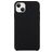 Mobigear Rubber Touch iPhone 15 Siliconen Hoesje Backcover - Zwart