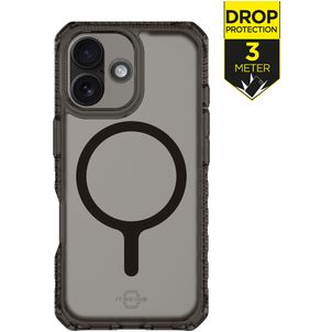 ITSKINS Level 2 HybridMagFrost R iPhone 17 MagSafe Hoesje Hardcase Backcover Shockproof - Zwart