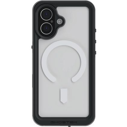 Ghostek Nautical Slim Doorzichtig iPhone 17 Waterdicht MagSafe Hoesje Hardcase Backcover Shockproof - Transparant