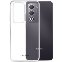Mobilize Gelly Case Doorzichtig OPPO A5m Hoesje Flexibel TPU Backcover - Transparant