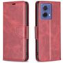 Mobigear Excellent Motorola Moto G85 Hoesje Bookcase Portemonnee - Rood