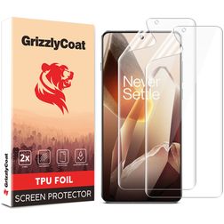 GrizzlyCoat OnePlus 13 Screenprotector Folie - Case Friendly (2-Pack)