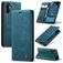 CaseMe 013 Samsung Galaxy A56 Hoesje Bookcase Portemonnee - Blauw