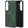 Mobiparts Classic Samsung Galaxy S26 MagSafe Hoesje TPU,Kunstleer Backcover - Emerald Green