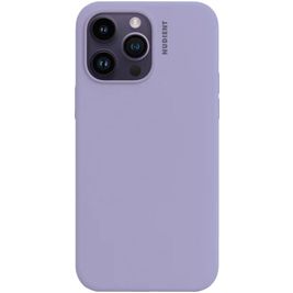 Nudient Base iPhone 14 Plus Siliconen Hoesje Backcover - Soft Purple Nudient Base iPhone 14 Plus Siliconen Hoesje Backcover - Soft Purple