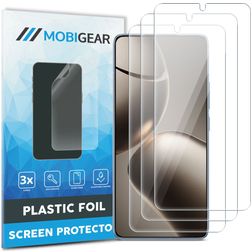Mobigear Xiaomi 14T Screenprotector Folie - Case Friendly (3-Pack)