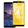 Mobigear Premium Nokia 3.1 Plus Glazen Screenprotector - Case Friendly - Zwart