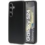 Mobiparts Classic Samsung Galaxy S24 Hoesje Flexibel TPU Backcover - Matt Black
