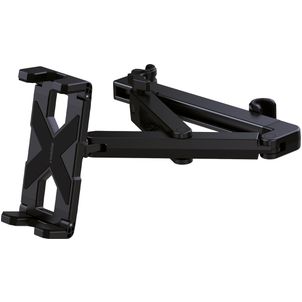 Mobilize Headrest Telefoonhouder Auto,Hoofdsteun Tablet Houder Hoofdsteun Klem Universeel - Zwart