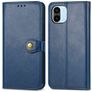 Mobigear Snap Button Xiaomi Redmi A1 4G Hoesje Bookcase Portemonnee - Blauw