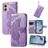 Mobigear Butterfly Motorola Moto E13 Hoesje Bookcase Portemonnee - Paars