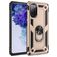 Mobigear Armor Ring Samsung Galaxy S20 FE Hoesje Hardcase Backcover Shockproof met Ringhouder - Goud