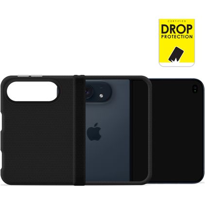 My Style Magsafe Tough iPhone Duo Hoesje Hardcase Backcover Shockproof - Zwart