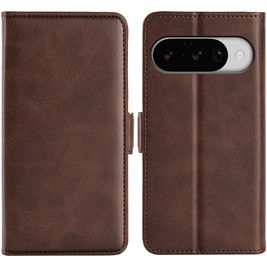 Mobigear Slim Magnet Google Pixel 10 Hoesje Bookcase Portemonnee - Bruin