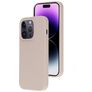 Mobiparts iPhone 14 Pro Siliconen Hoesje Backcover - Soft Salmon