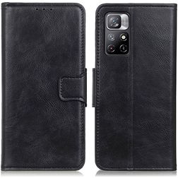 Mobigear Classy Xiaomi Redmi Note 11 5G Hoesje Bookcase Portemonnee - Zwart