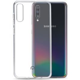 Mobilize Gelly Doorzichtig Samsung Galaxy A70 Hoesje Flexibel TPU Backcover - Transparant