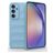 Mobigear Bumpy Samsung Galaxy A35 Hoesje Flexibel TPU Backcover - Blauw