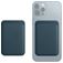 Mobigear Wallet Pasjeshouder - 3 Pasjes - MagSafe Compatible - Blauw