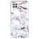 Mobigear Marble Huawei P40 Lite Hoesje Flexibel TPU Backcover - Wit