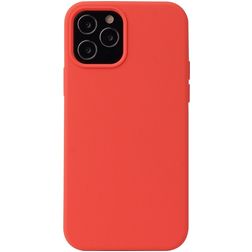 Mobigear Rubber Touch iPhone 13 Mini Siliconen Hoesje Backcover - Koraal