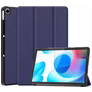 Mobigear Tri-Fold Realme Pad 10.4 (2021) Hoes Bookcase - Donkerblauw
