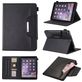 Mobigear Luxury iPad 9 (2021) Hoes Bookcase + Stylus Houder - Zwart