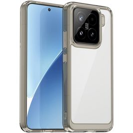 Mobigear Crystal Xiaomi 15 Hoesje Hardcase Backcover - Grijs