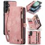 Caseme 008 Samsung Galaxy S23 FE Hoesje Uitneembare 2in1 Bookcase Portemonnee - Roze