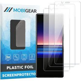 Mobigear Sony Xperia 1 IV Screenprotector Folie - Case Friendly (3-Pack)
