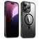 Valenta Trend iPhone 16 Pro Max MagSafe Hoesje Hardcase Backcover - Zwart