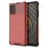 Mobigear Honeycomb POCO M3 Hoesje Hardcase Backcover Shockproof - Rood