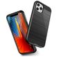 Mobigear Brushed Armor iPhone 12 Hoesje Hardcase Backcover Shockproof - Grijs