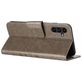 Mobigear Flowers Samsung Galaxy A36 Hoesje Bookcase Portemonnee - Grijs