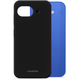 Mobilize Rubber Gelly Google Pixel 10a Hoesje Flexibel TPU Backcover - Zwart