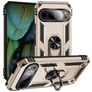 Mobigear Armor Ring Google Pixel 9 Hoesje Hardcase Backcover Shockproof met Ringhouder - Goud
