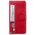Mobigear Zipper Huawei P40 Lite 5G Hoesje Bookcase Portemonnee - Rood