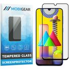 Mobigear Premium Samsung Galaxy M31 Glazen Screenprotector - Case Friendly - Zwart