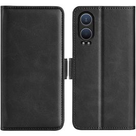 Mobigear Slim Magnet OnePlus Nord CE 4 Lite Hoesje Bookcase Portemonnee - Zwart