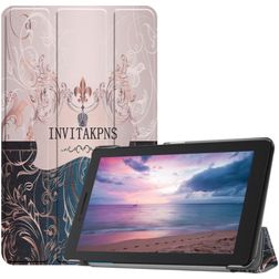 Mobigear Tri-Fold Lenovo Tab E8 Hoes Bookcase - Colorful Box