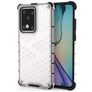 Mobigear Honeycomb Huawei P40 Hoesje Hardcase Backcover Shockproof - Wit