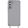 Mobigear Mix & Match Doorzichtig Samsung Galaxy S22 Plus Flexibel TPU Hoesje met koord - Transparant