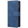 Mobigear Zipper Samsung Galaxy A51 Hoesje Bookcase Portemonnee - Blauw