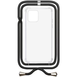 My Style Loop Doorzichtig Samsung Galaxy S25 FE Flexibel TPU Hoesje met koord - Transparant