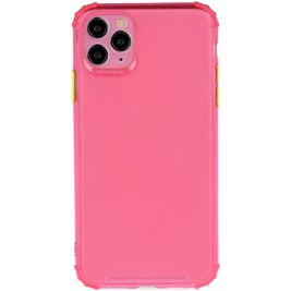 Mobigear Cushion iPhone 12 Pro Max Hoesje Flexibel TPU Backcover Shockproof - Magenta