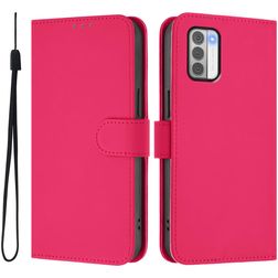 Mobigear Urban Wallet Nokia G42 Hoesje Bookcase Portemonnee - Rood