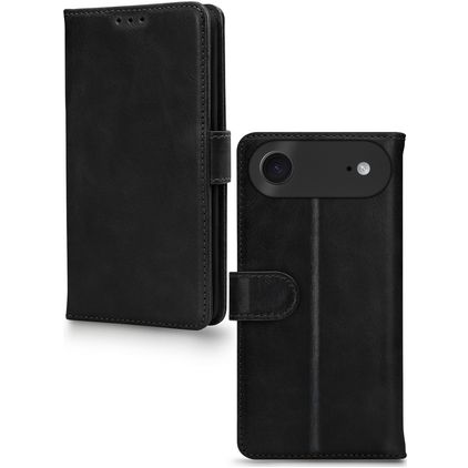 Mobilize Premium Gelly iPhone Air Hoesje Bookcase Portemonnee - Zwart