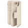 Decoded Detachable Wallet iPhone 16e MagSafe Hoesje Echt Leer Uitneembare 2in1 Bookcase Portemonnee - Clay