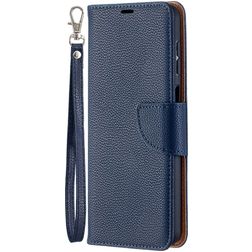 Mobigear Excellent Samsung Galaxy A12 Hoesje Bookcase Portemonnee - Blauw