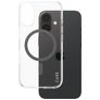 CARE by PanzerGlass Flagship iPhone 16 MagSafe Hoesje Hardcase Backcover - Transparant / Zwart